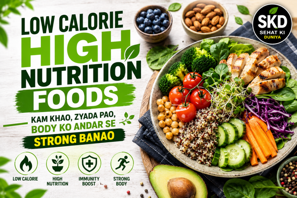 "Low Calorie High Nutrition Foods – Healthy foods for a strong body"