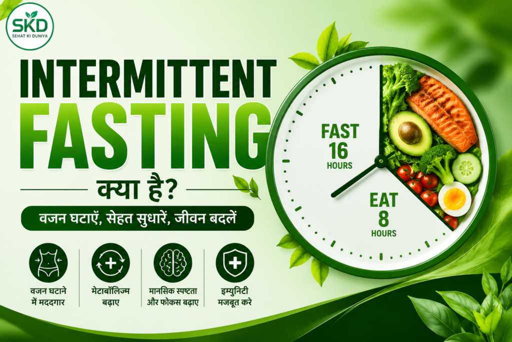 "Intermittent Fasting Kya Hai – 16:8 Fasting Method | SKD"
